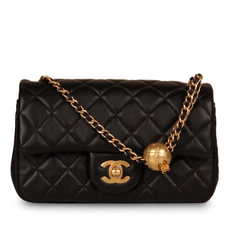 chanel black 2021 classic rectangular mini flap bag|chanel mini rectangle flap bag.